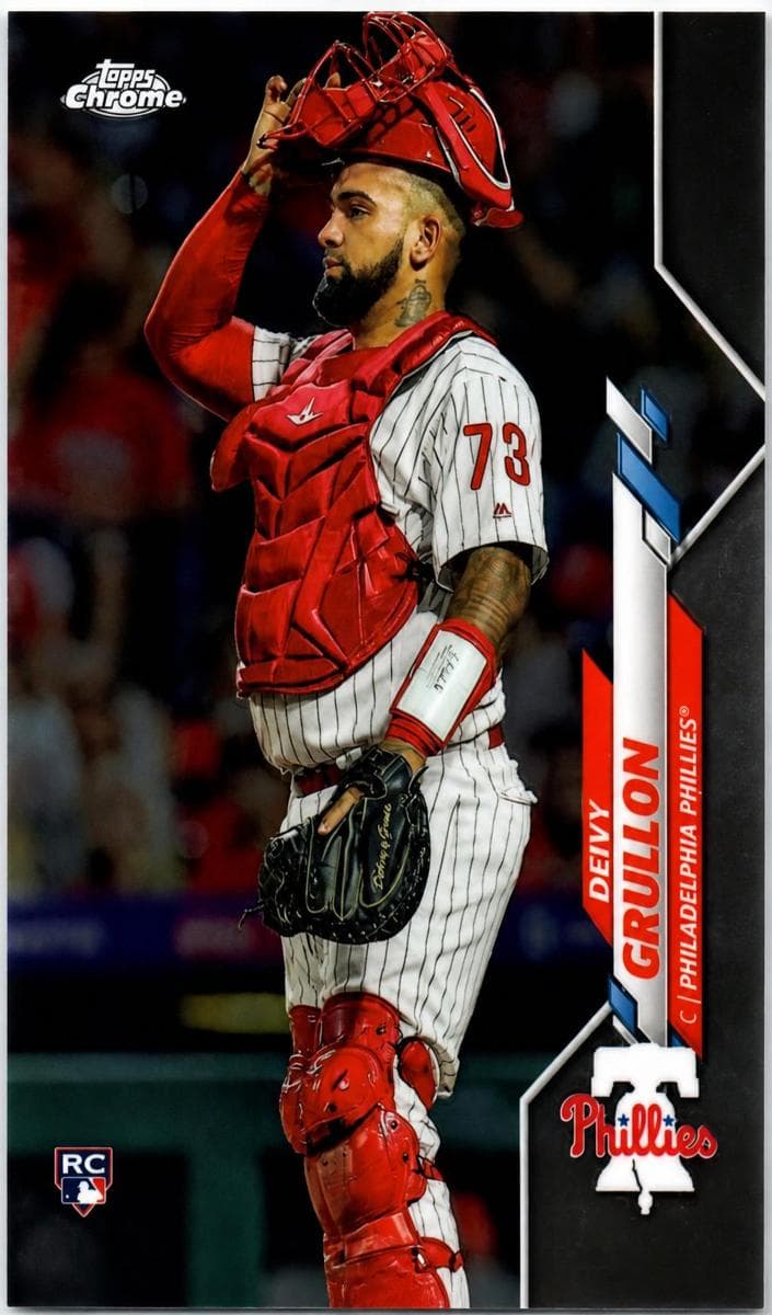 Deivy Grullon 2020 topps Topps Chrome Update
