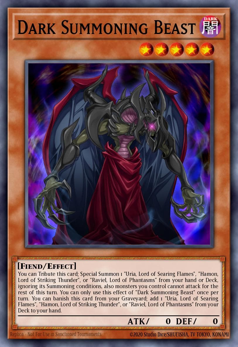 Dark Summoning Beast #SDSA-EN005