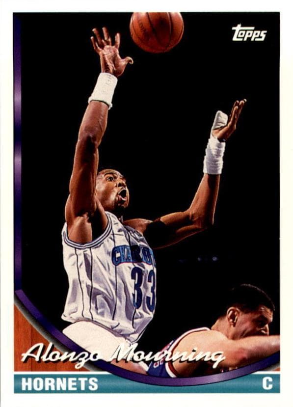 Alonzo Mourning 1993 topps Topps