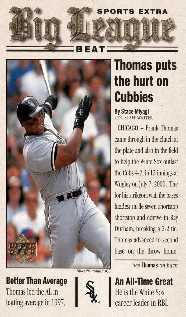 Frank Thomas #BB16