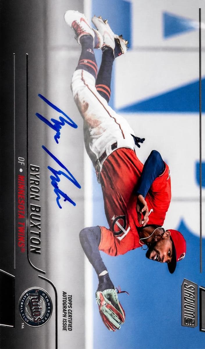 Byron Buxton 2022 topps Stadium Club
