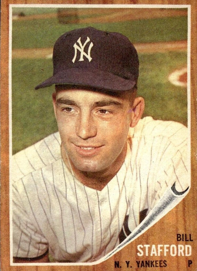 Bill Stafford 1962 topps Topps