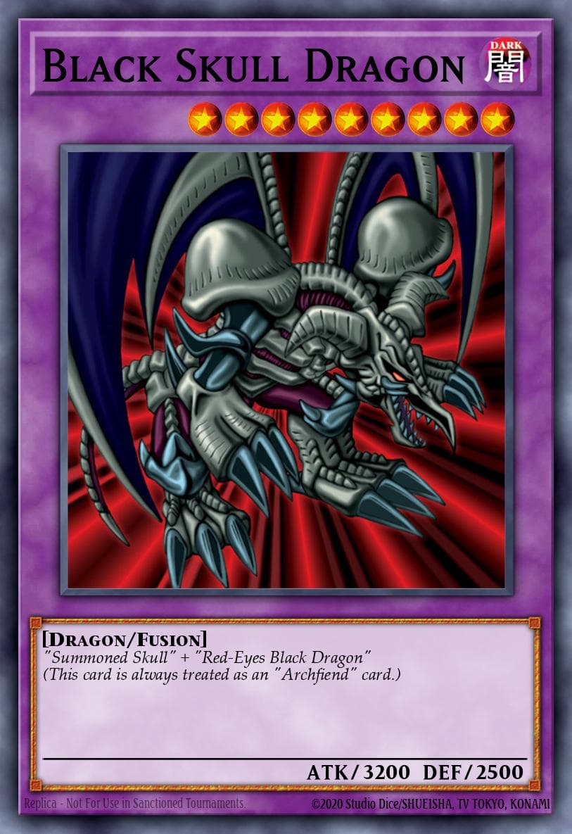 Black Skull Dragon #MIL1-EN011