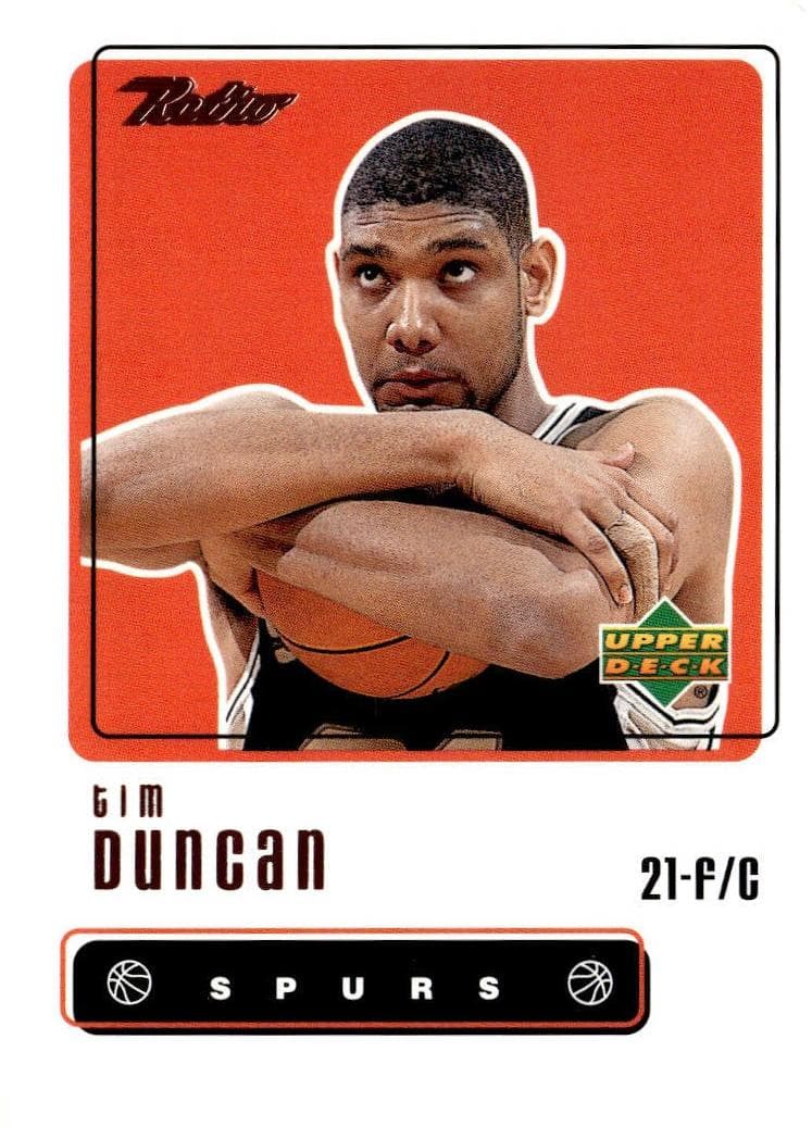 Tim Duncan 1999 unknown Stadium Club