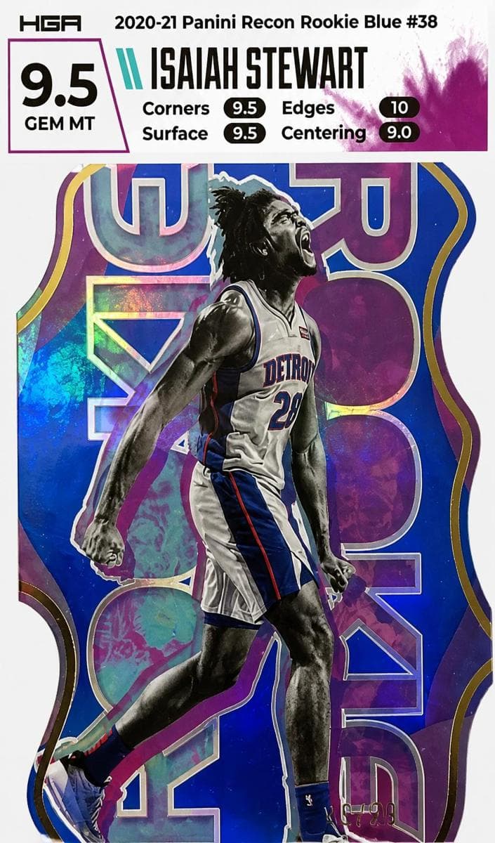 Isaiah Stewart 2020 panini Panini Recon