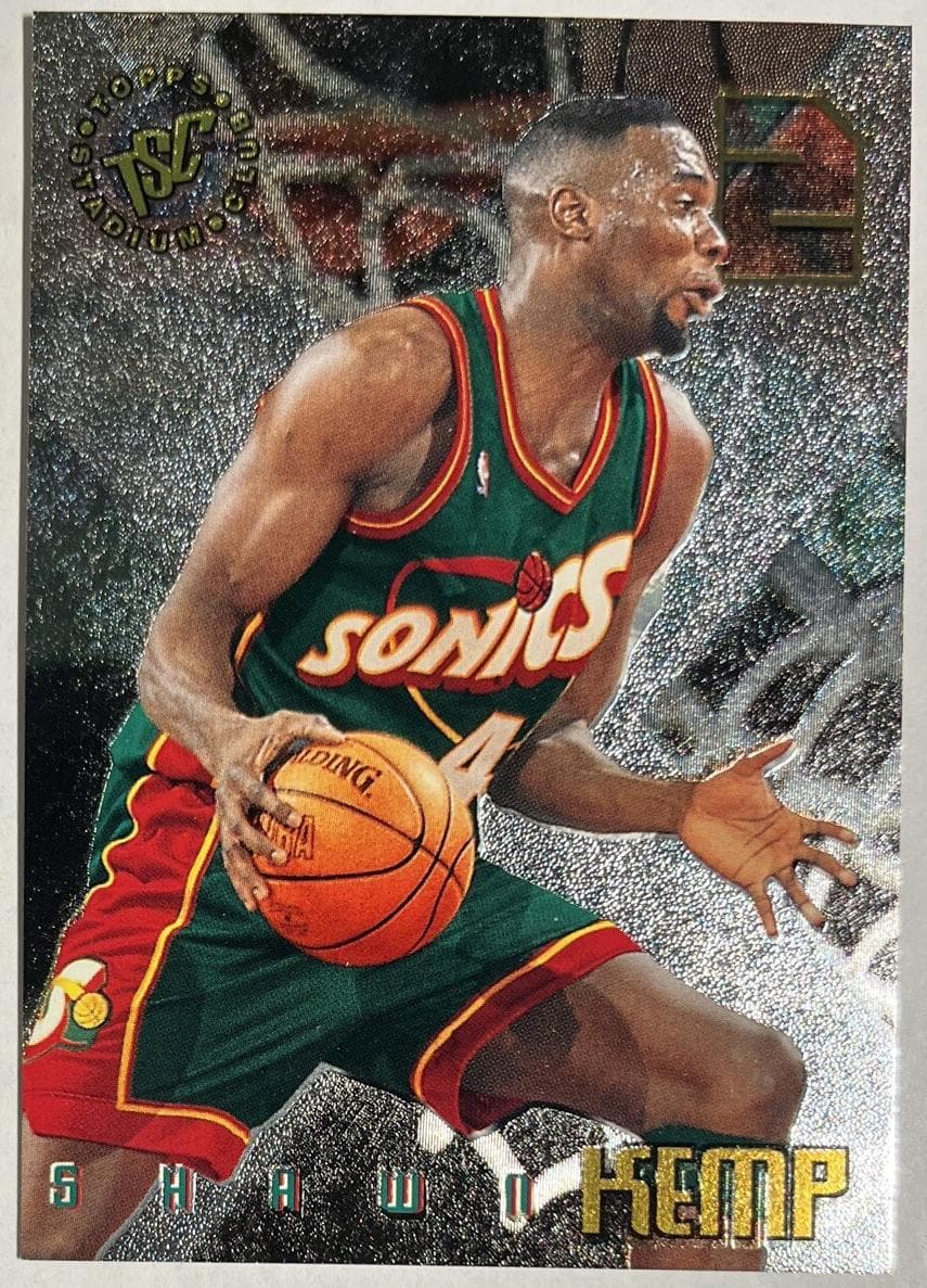 Shawn Kemp 1995 unknown Stadium Club