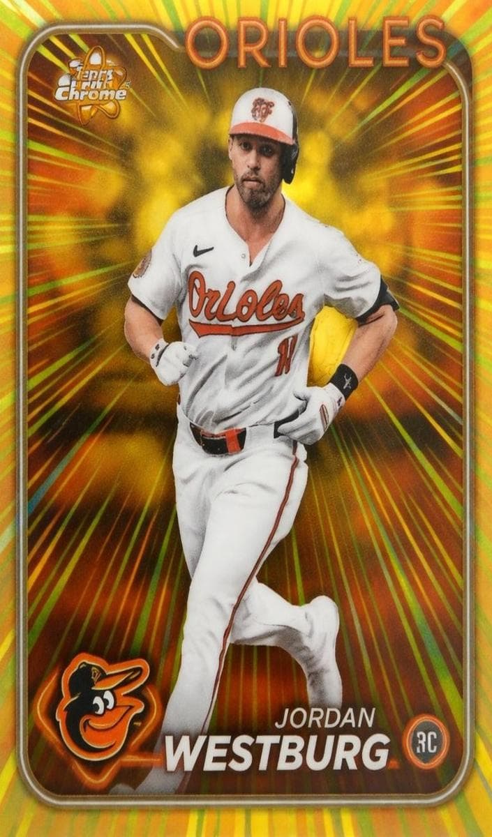 Jordan Westburg 2024 topps Topps Chrome Update