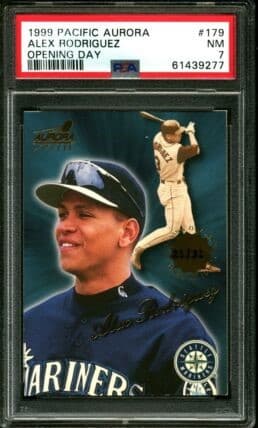 Alex Rodriguez 1999 unknown Pacific Aurora