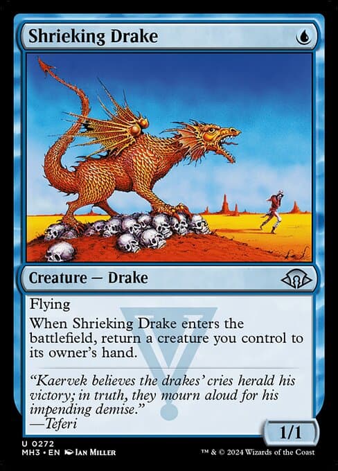 Shrieking Drake 2024 Magic: The Gathering Modern Horizons 3