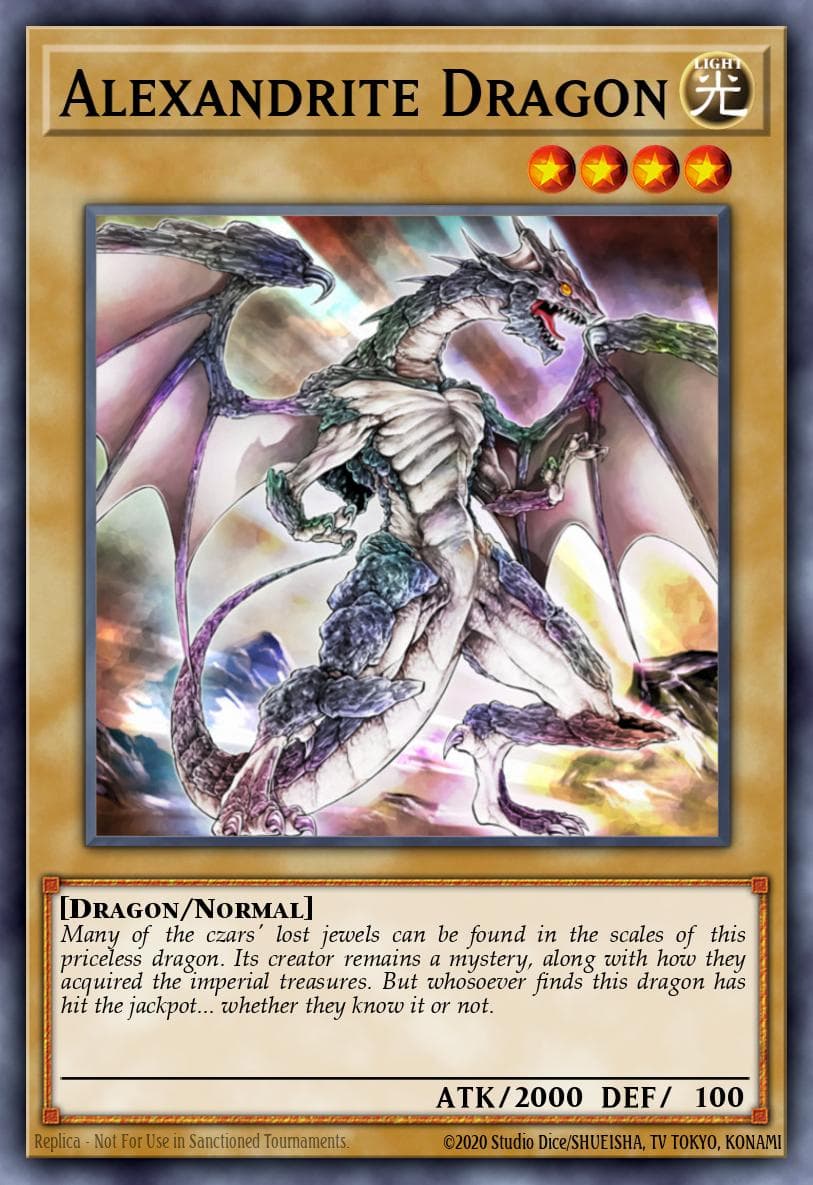 Alexandrite Dragon #PHSW-EN000