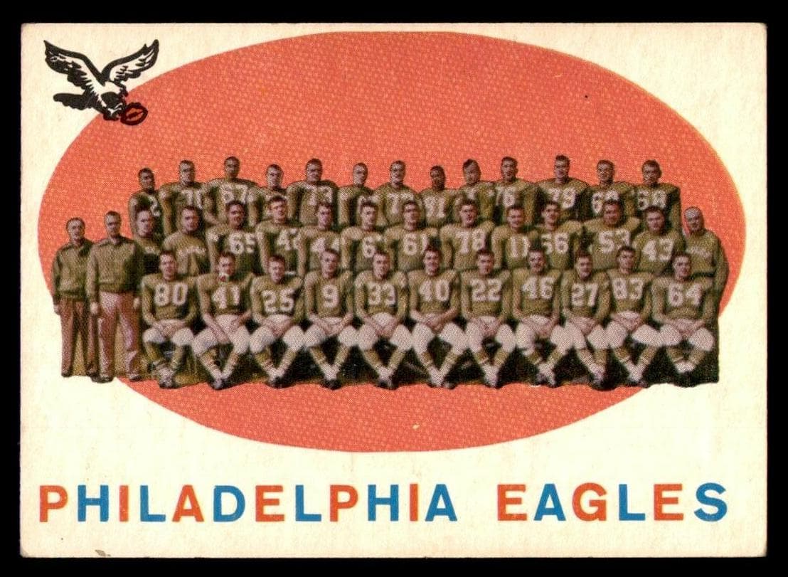 Philadelphia Eagles 1959 topps Topps