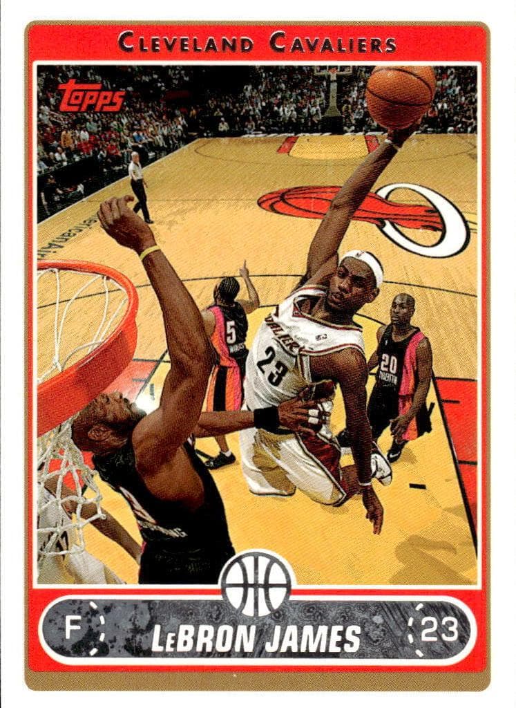 LeBron James 2006 topps