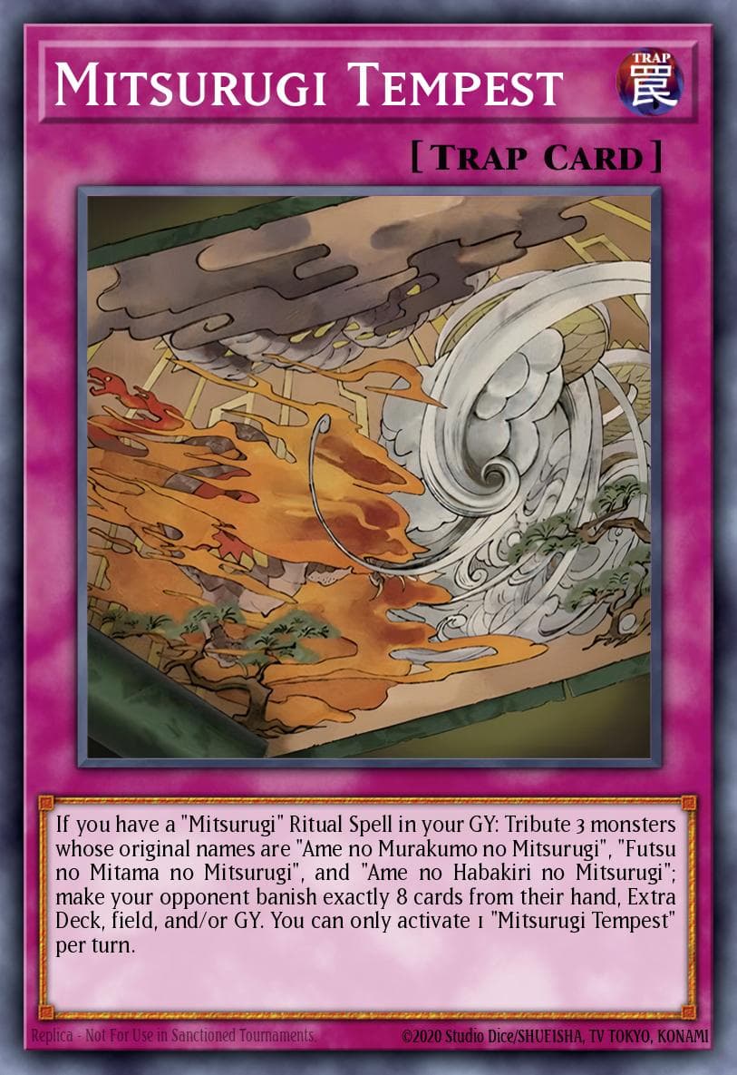 Mitsurugi Tempest 2025 Yu-Gi-Oh! Alliance Insight