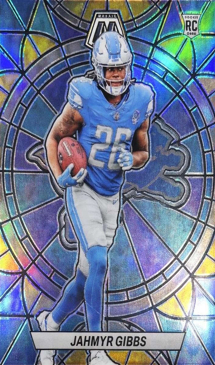 Jahmyr Gibbs 2023 panini Panini Mosaic