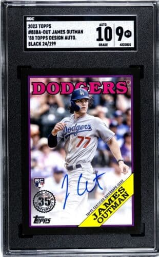 James Outman 2023 topps Topps