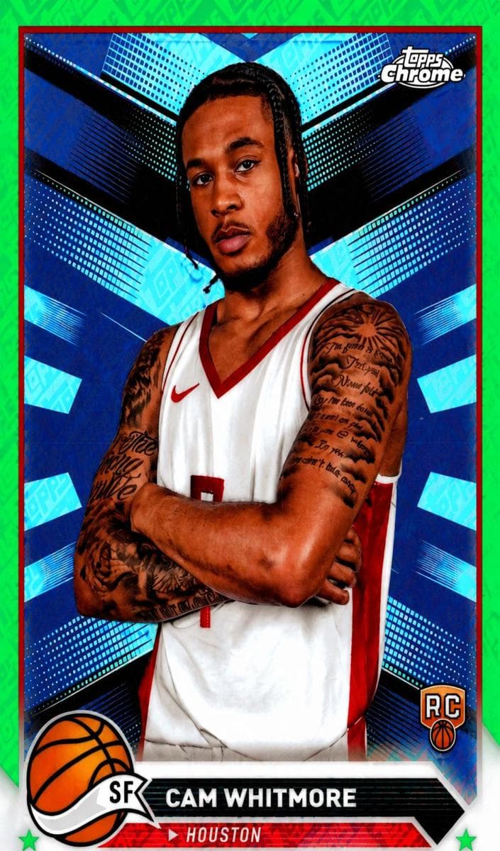 Cam Whitmore 2023 topps Topps Chrome