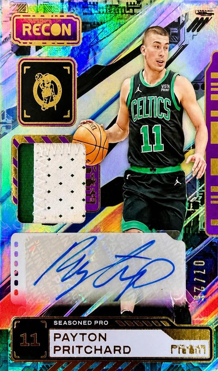 Payton Pritchard 2023 panini Recon