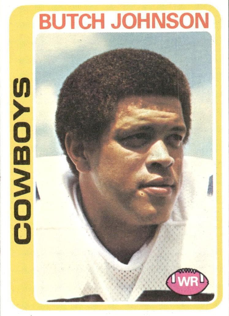 Butch Johnson 1978 topps Topps