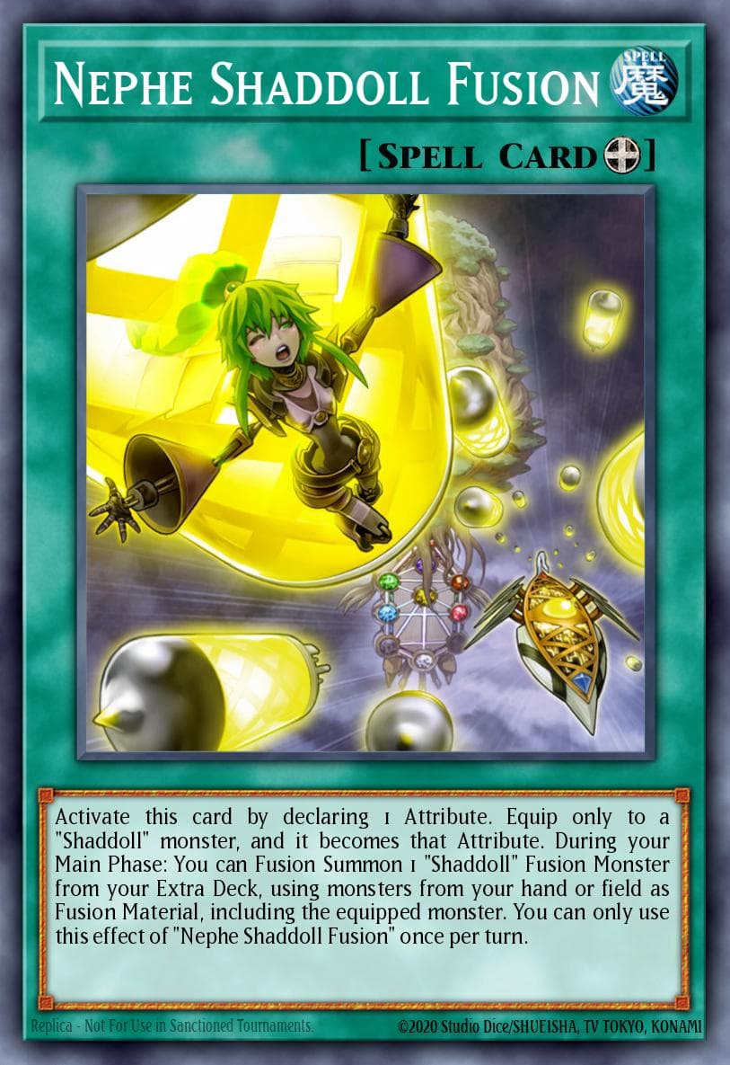 Nephe Shaddoll Fusion #SDSH-EN025