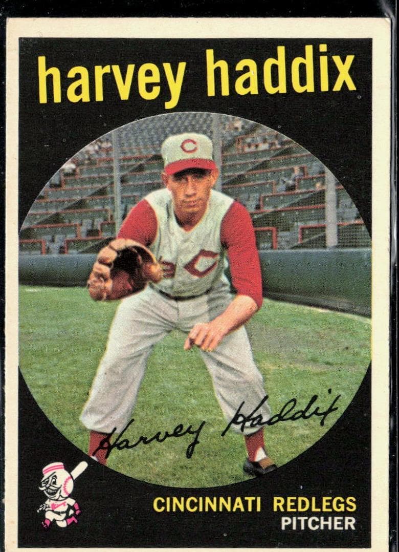 Harvey Haddix 1959 topps Topps