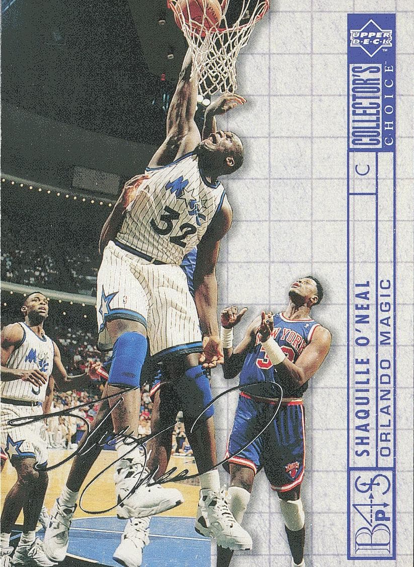 Shaquille O'Neal 1994 upper-deck Collector's Choice