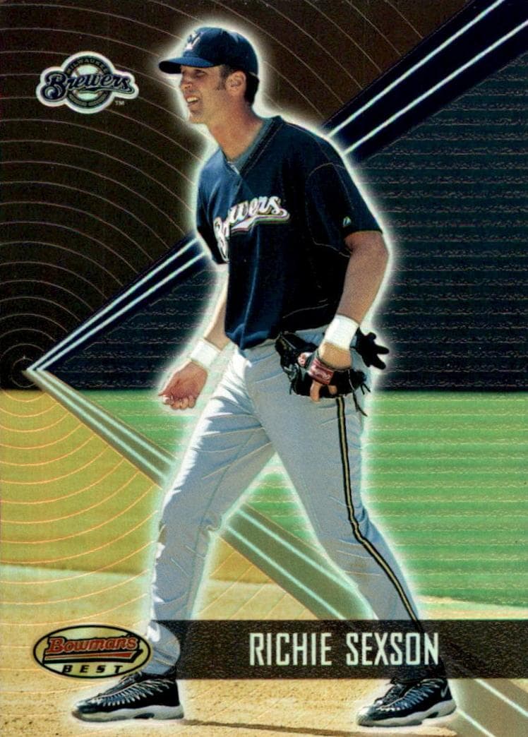 Richie Sexson 2001 bowman Bowman's Best