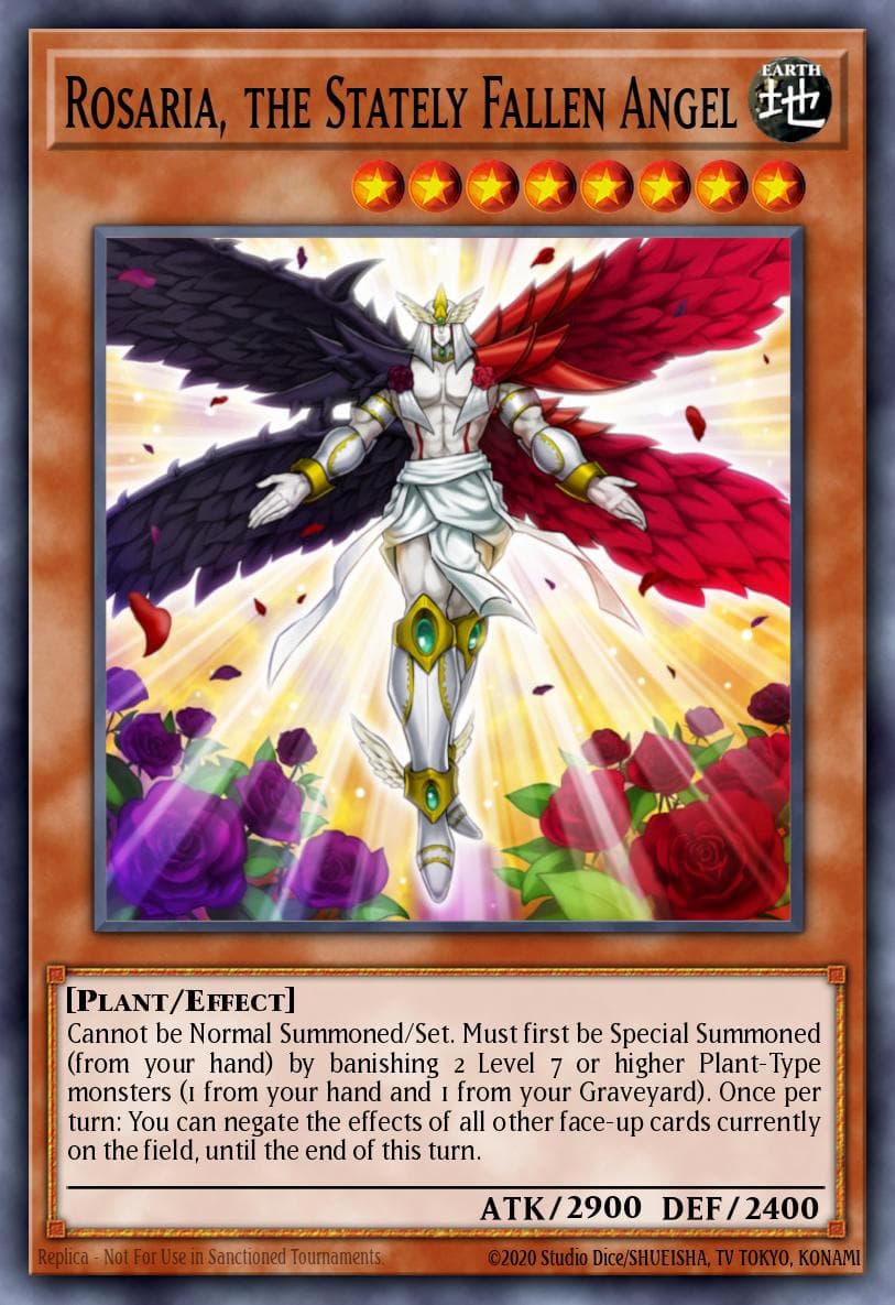 Rosaria, the Stately Fallen Angel #PRC1-EN016