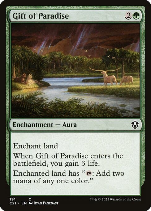 Gift of Paradise 2017 Magic: The Gathering Amonkhet