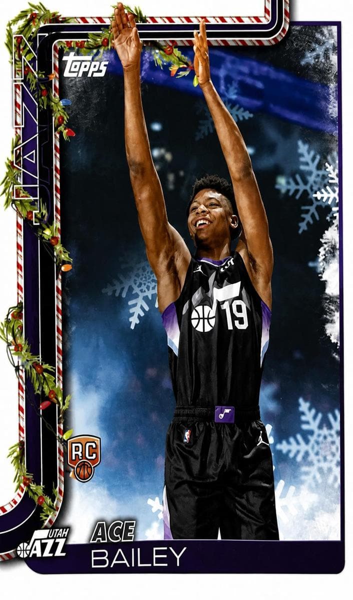Ace Bailey 2025 topps Topps Holiday