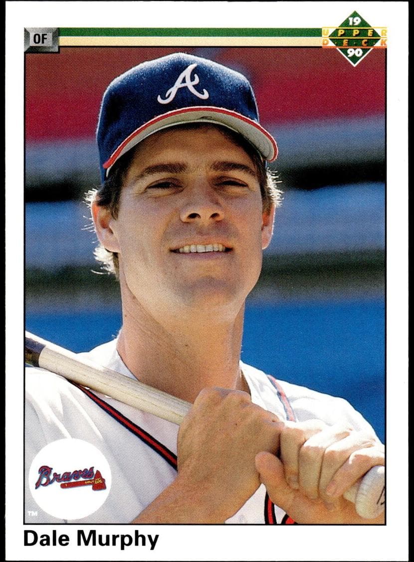 Dale Murphy 1990 upper-deck Upper Deck
