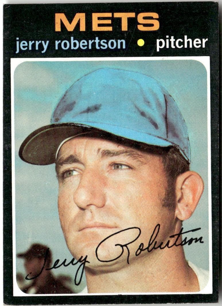 Jerry Robertson 1971 topps Topps