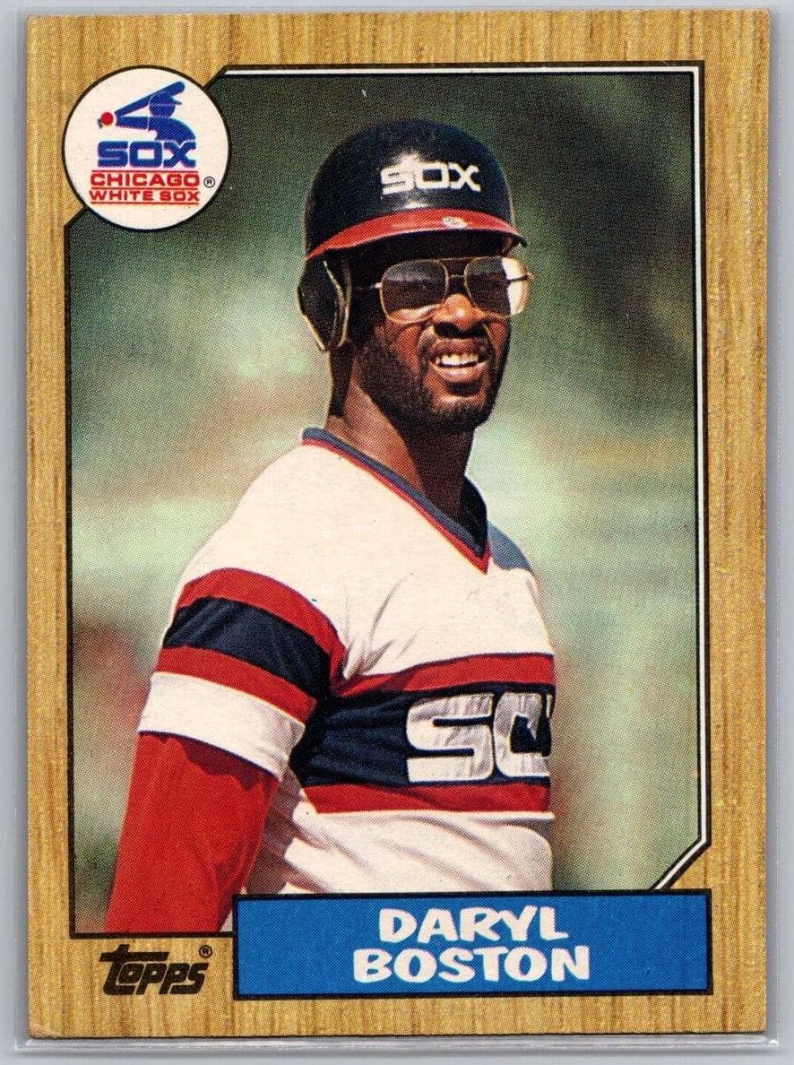 Daryl Boston trading card