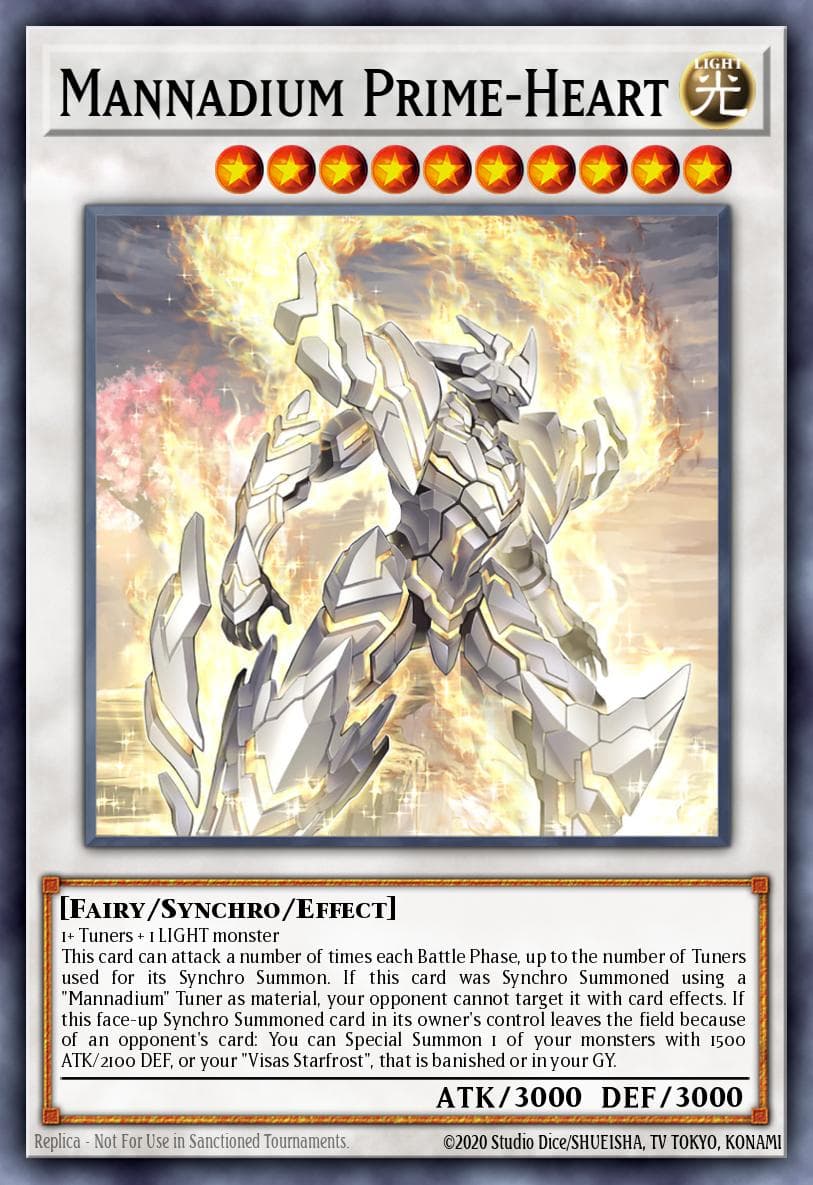 Mannadium Prime-Heart 2023 Yu-Gi-Oh! Cyberstorm Access