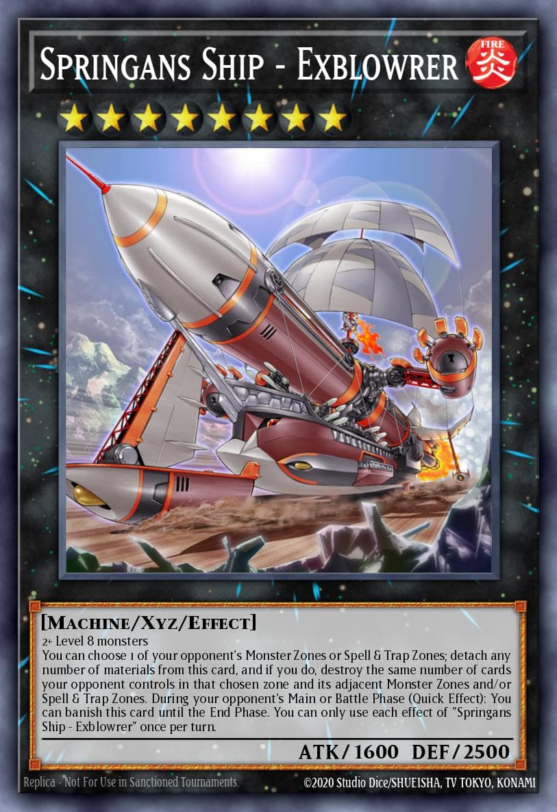 Springans Ship - Exblowrer #BLVO-EN046