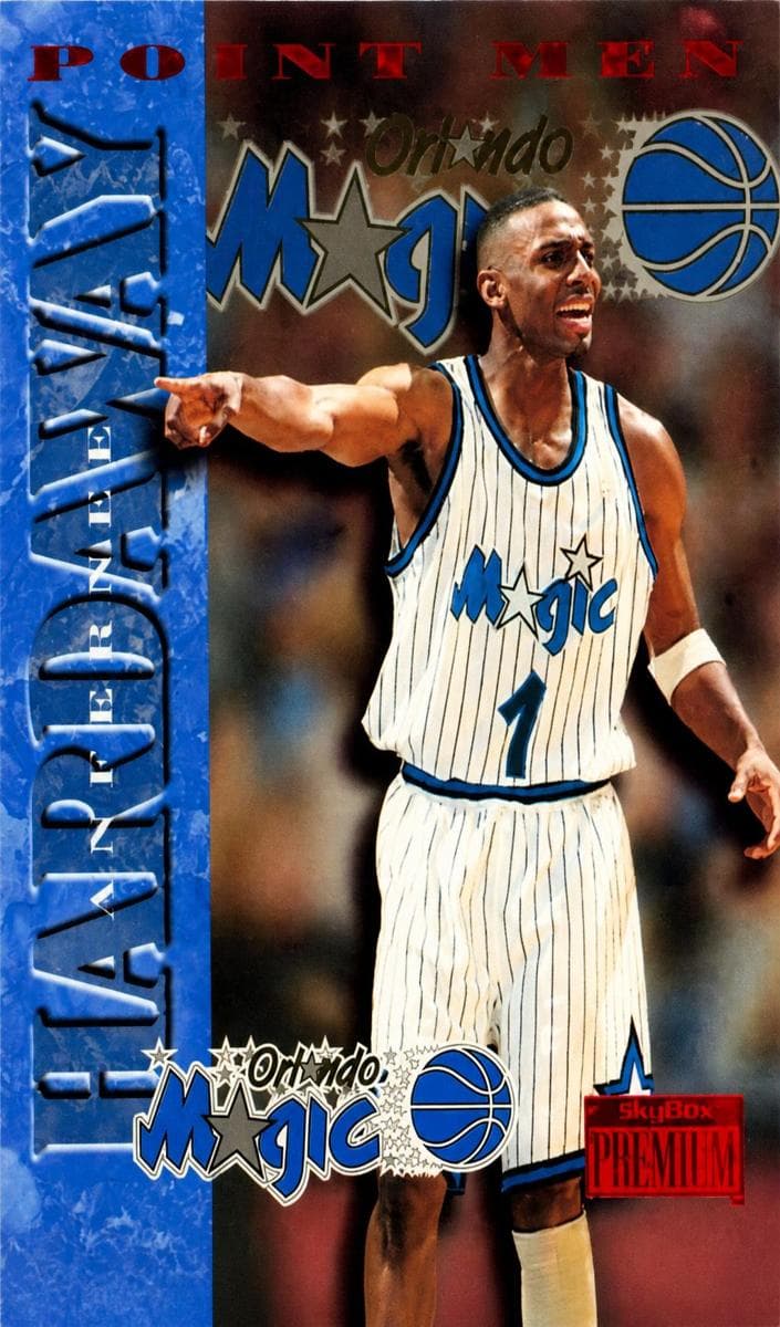 Anfernee Hardaway 1996 fleer SkyBox Premium