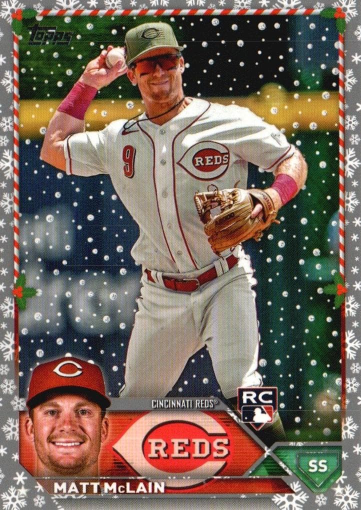 Matt McLain 2023 topps Topps Holiday