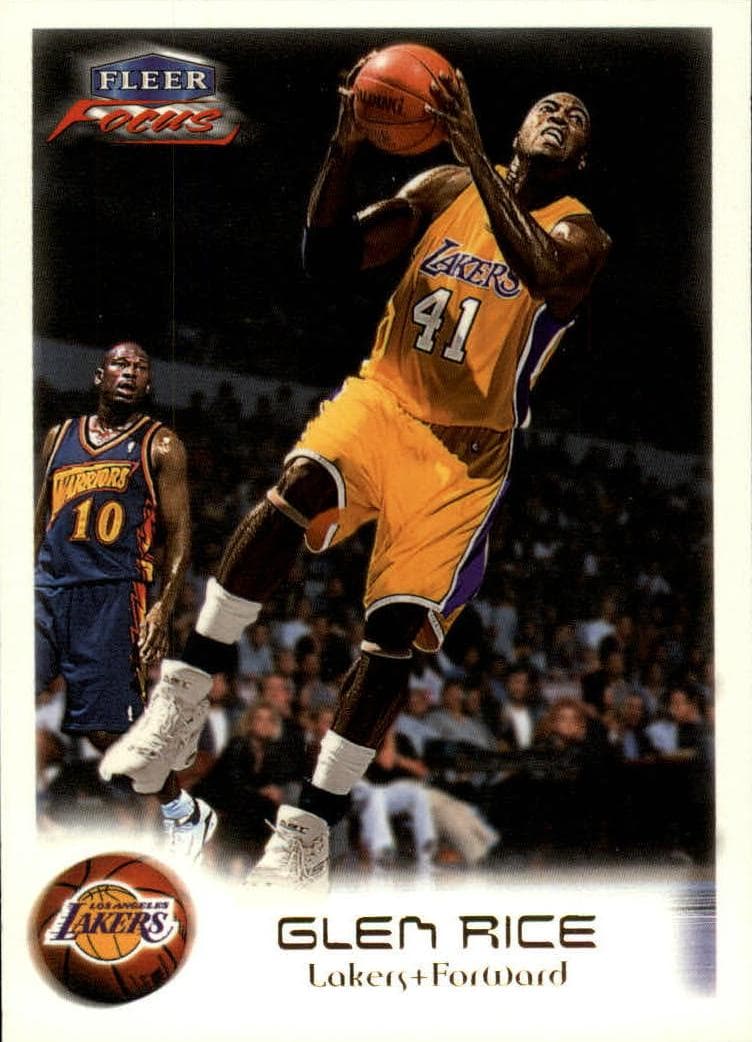 Glen Rice 1999 fleer Focus