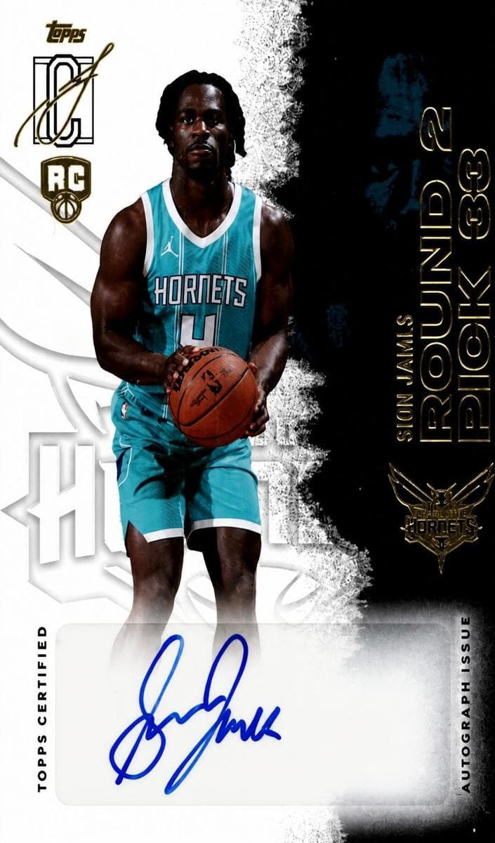 Sion James 2025 topps Topps Signature Class