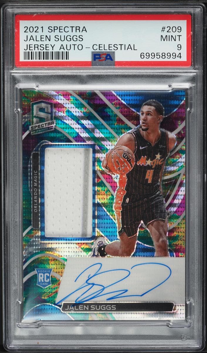 Jalen Suggs 2021 panini Panini Spectra