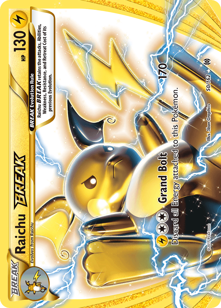 Raichu BREAK 2015 Pokemon