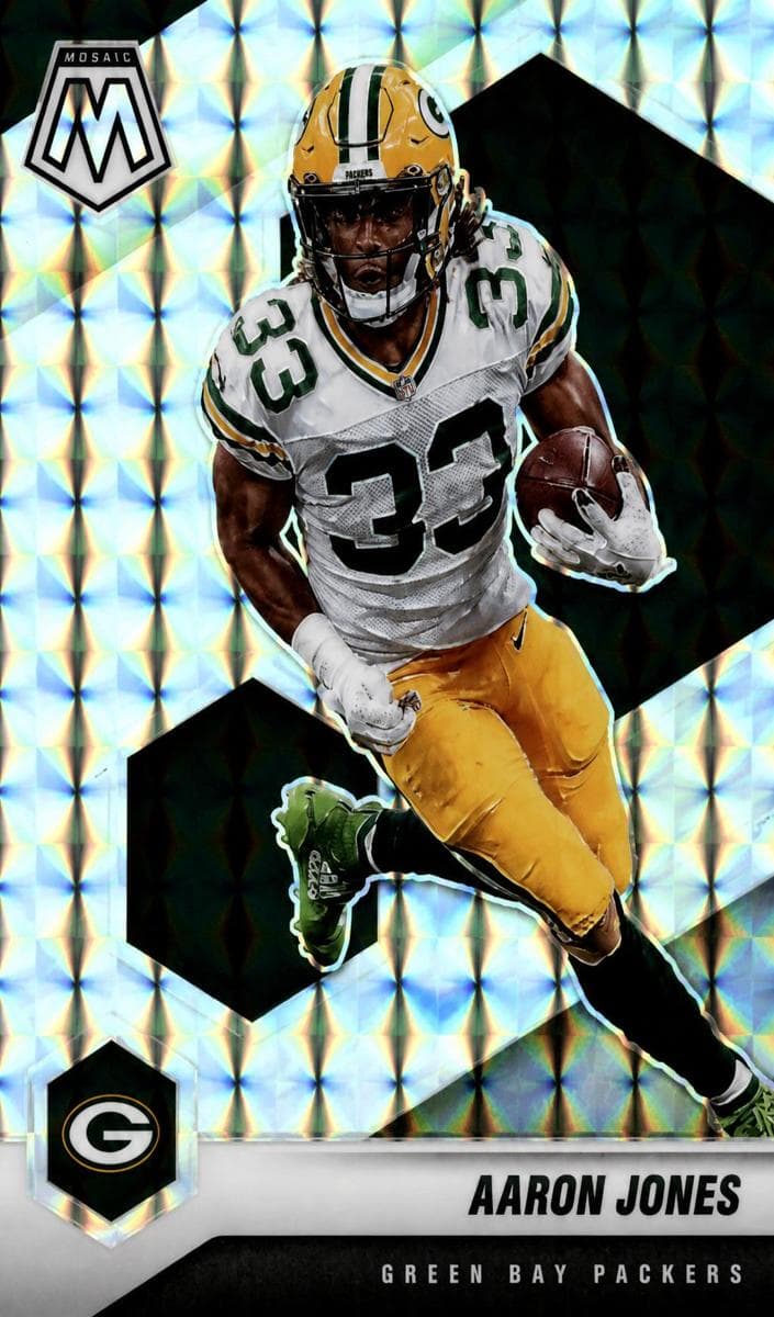Aaron Jones 2021 panini Panini Mosaic