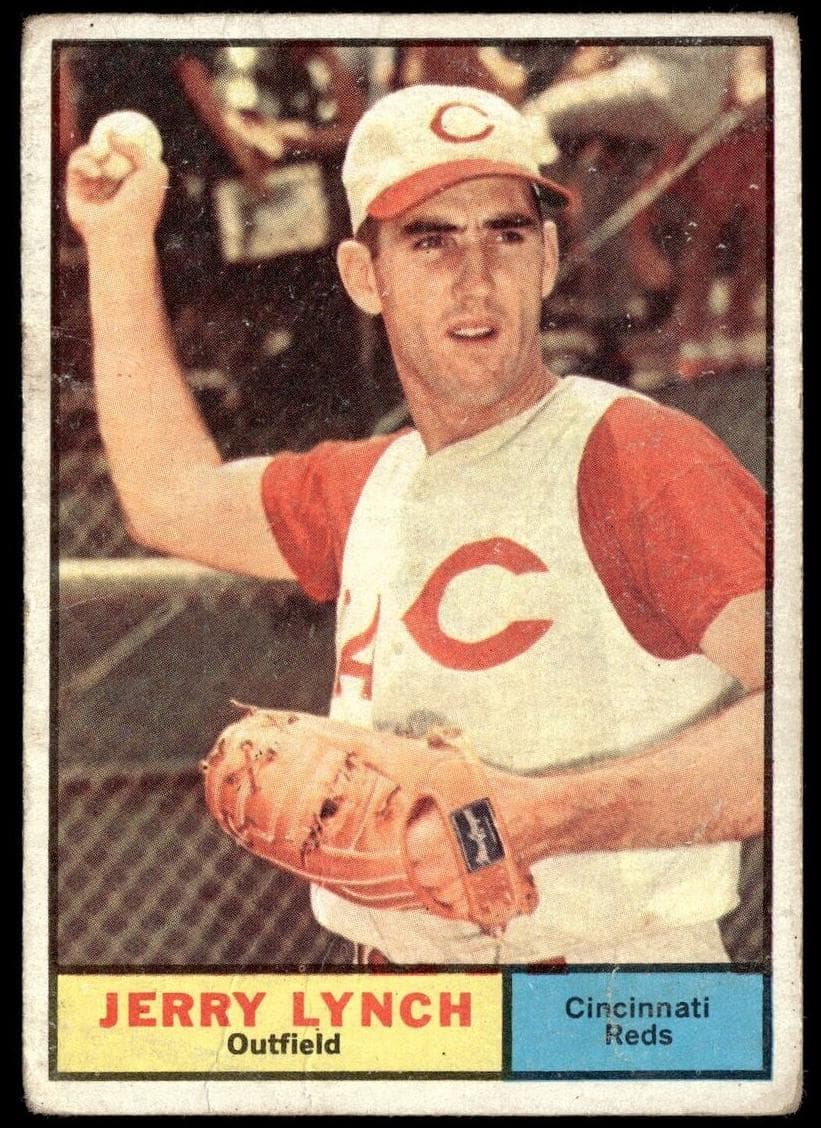 Jerry Lynch 1961 topps Topps