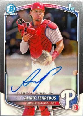 Alirio Ferrebus 2025 bowman Bowman Chrome
