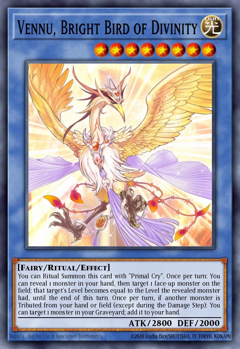 Vennu, Bright Bird of Divinity #MACR-EN097