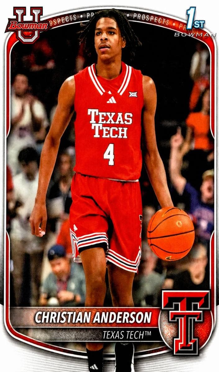 Christian Anderson trading card