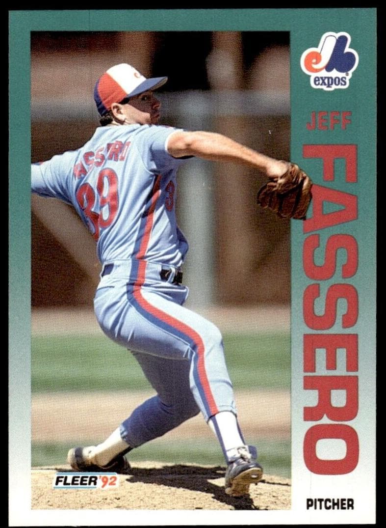 Jeff Fassero 1992 fleer