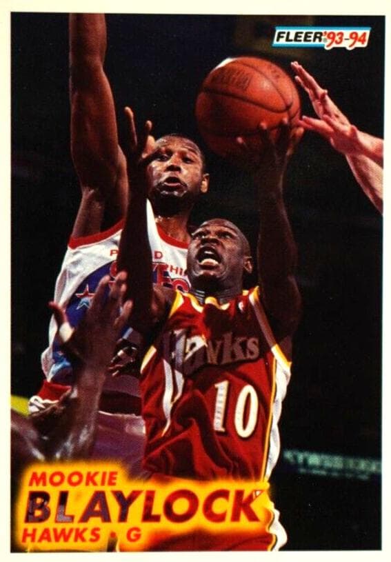 Mookie Blaylock 1993 fleer Fleer