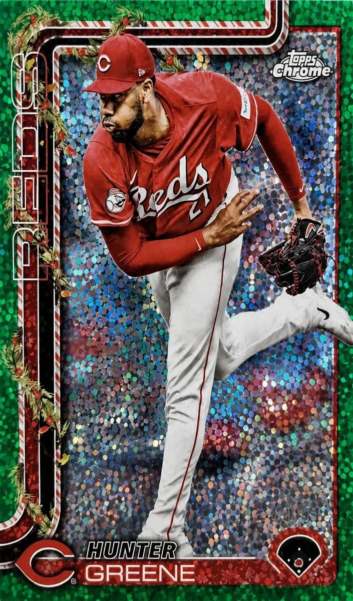 Hunter Greene 2025 topps Holiday