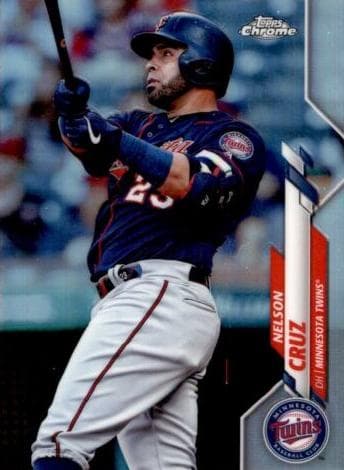 Nelson Cruz 2020 topps Topps Chrome