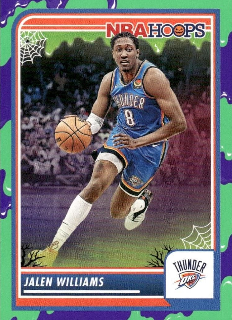 Jalen Williams 2023 panini Hoops Haunted Hoops